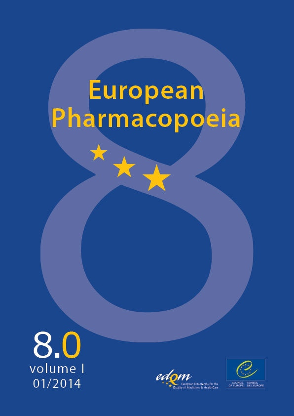 8th edition european pharmacopoeia